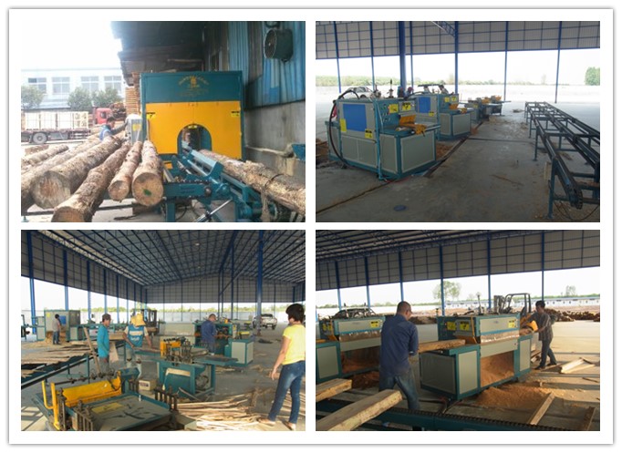 泰國-全自動(dòng)多片鋸、清邊機(jī)、截?cái)鄼C(jī)工作圖