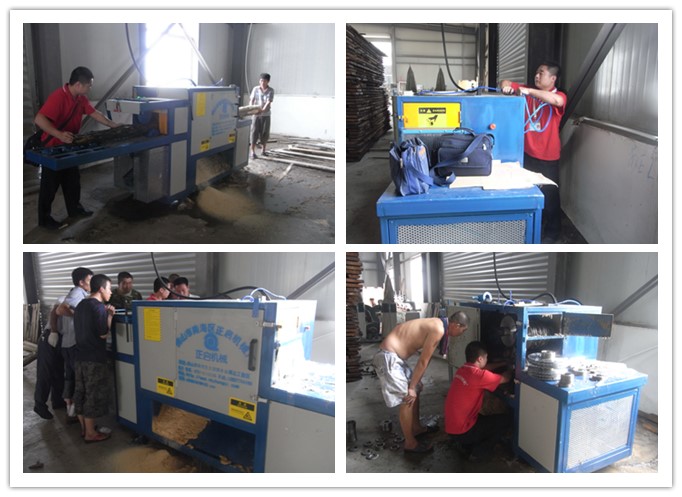 江蘇鹽城-原木多片鋸工作圖