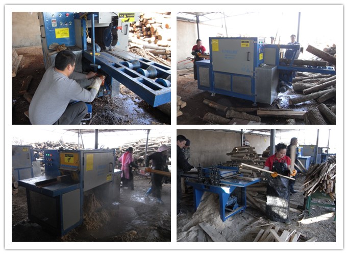 云南曲靖--原木、方木多片鋸、清邊機工作圖