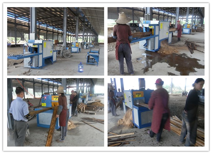 江西南昌--原木多片鋸、方木多片鋸、清邊機工作圖