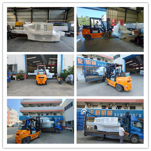 2021年7月24日發(fā)往順德區(qū)倫教熹涌裕成-ZQ300型圓木多片鋸、ZQ150型方木多片鋸