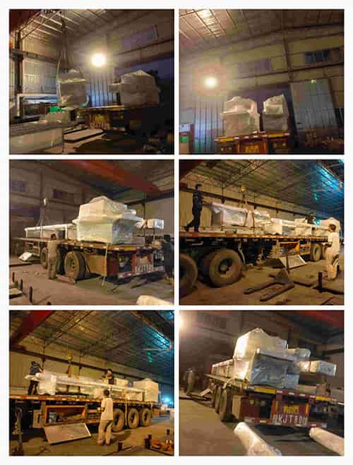 2021年9月6日發(fā)廣西玉林-ZQ200型圓木多片鋸、自動出料架、板材輸送架、ZQ100方木多片鋸