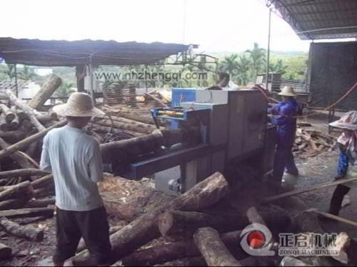 海南橡膠木現(xiàn)場加工