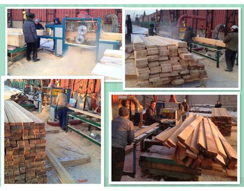 多片鋸-俄羅斯-伊爾庫茨克-方木多片鋸25機械-加工現場