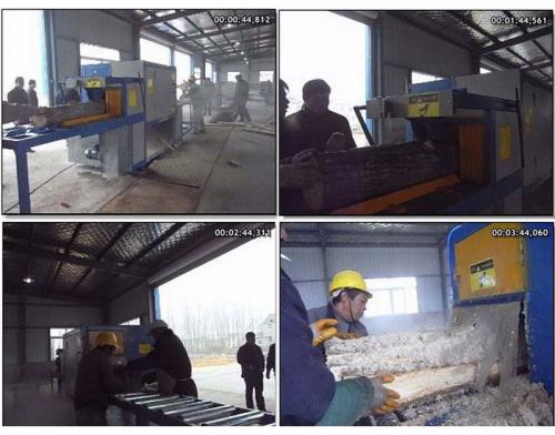 江蘇省-淮安市-楚洲區(qū)-鋸35圓木加工現(xiàn)場(chǎng)