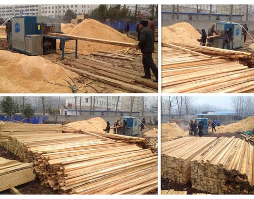 江蘇-宿遷述陽(yáng)縣-原木多片鋸400型-鋸方木條