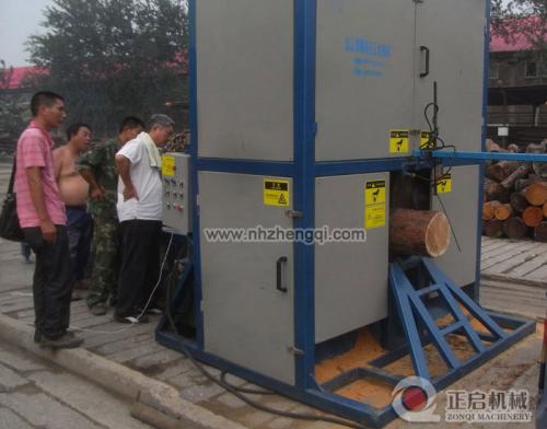 圓木自動斷料機(jī)--鋸斷原木45公分機(jī)-1
